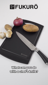 Fukuro Stainless Steel Chef Series Knife 8" / Kitchen Utensils