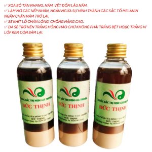 Serum xoá sạch các loại mụn thảo dược  Đức Thịnh dành cho da mụn giúp sạch sâu da nhờn hổ trợ mờ thâm sẹo rỗ hết nám tàn nhang