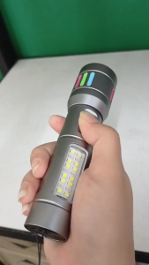 Wakz.ph usb LED flashlight emergency light for Outdoor strong Highlight zooming rechargeable 1000m