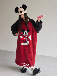 BEIYAN | Thickened Flannel Warm Winter Sleep Dress