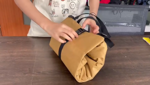 [SG Ready Stock] Multifunctional Tool Bag Portable Waterproof Storage Bag Thickening Scratch resistant Multi-pocket Roll Storage Bag