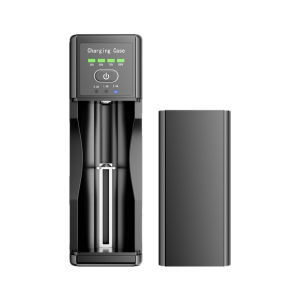 Elough USB Intelligent Battery Charger Intelligent Lithium Battery Li ion/IMR/INR/OCR 3.6V/3.7VUSB Dedicated Slot Battery Holder