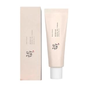 SPF50+ Anti UV Sun Block Facial 50ml Beauty Sunscreen for Body and Face Rice Probiotic Solar Blocker Skin Cream Summer Seaside
