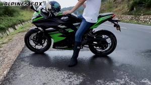 MOTOCENTRIC | Bao Giày Đi Mưa Dành Cho Xe Mô Tô Chống Thấm 100% Có Phản Quang Dành Cho Nam Trên Mắt Cá Chân