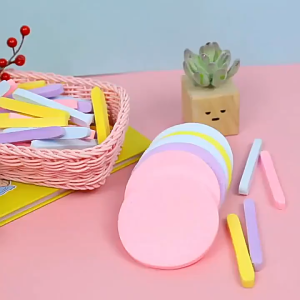 Spons Pembersih Wajah Isi 12pcs / Facial Sponge Stick / Spon Cuci Muka Busa Lembut Halus Pengangkat Makeup - fr gallery