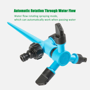 360 Degree Rotating Irrigation Sprinkler Garden Lawn Sprinkler Automatic System Garden Hose Sprinkler For Yard Garden Water Sprayer Irrigation Supplies