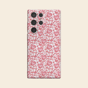 Pink Heart Bow Luxury Fashion Full Lens Protective Case for Samsung Galaxy S26 S25 S24 A56 A36 Plus Ultra