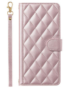 Luxury Fashion Flip Cover Style Silicone Phone Case for Xiaomi Redmi Note15R K60 11T Crossbody Long Rope Womens New Model