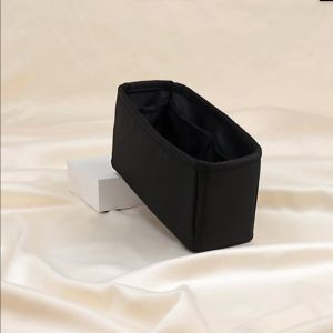 DGAZ Purse Organizer Fits for C 255Bag Silk Satin Insert Bag Portable Cosmetic Inside Bag Shaper