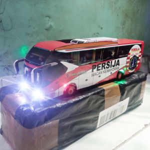 miniatur bus Harapan jaya dan PERSIJA