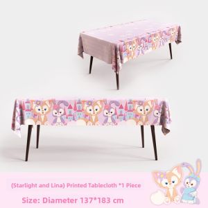 QIANHUAJIAN | Disposable Waterproof And Oilproof Printed Tablecloth For Childrens Birthday Party