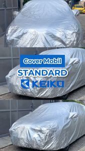 Cover Mobil Keiko Sarung Mobil Silver Toyota Avanza Penutup Mobil Praktis Waterproof Anti Air dan Panas Selimut Mobil Outdoor dan Indoor Avanza