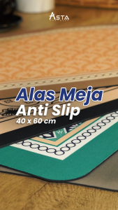 Alas Meja Anti Slip Serap Air Bar Mat Bartender 40x60 cm