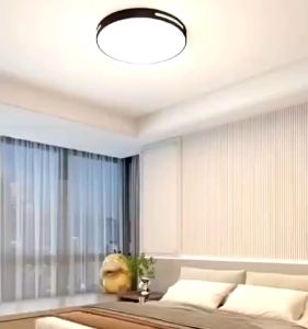 Ceiling Light 48W Lampu Ruang Tamu Moden Lampu Siling Three Light Led Panel Light Round/Square lampu led siling rwith Remote Control Ceiling Lighting Siling Lamp Adjustable Light Remote Control Suitable For Bedroom Living Room Dining Room Entrance Hall