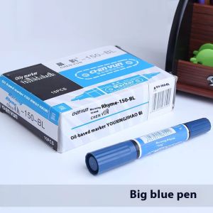 Worthbuy màu đỏ rực rỡ & màu xanh dual-tip dầu dựa trên đánh dấu cho nghệ thuật sáng tạo