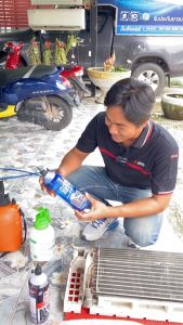 น้ำยาล้างแอร์ ล้างคอยล์เย็น 2สูตร Hi-CLEAN&Hi-SPEC 1200ML