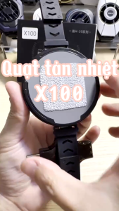 Quạt Tản Nhiệt Sò Lạnh Cho Điện Thoại Máy Tính Bảng X100 PRO Max 27W Làm Lạnh Cực Nhanh