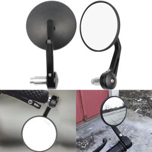 รถจักรยานยนต์สากล CNC อลูมิเนียมมองหลัง3 "จับบาร์ End 7/8" กระจกสำหรับคาวาซากิยามาฮ่าฮอนด้าซูซูกิรถจักรยานยนต์ C HOPPER