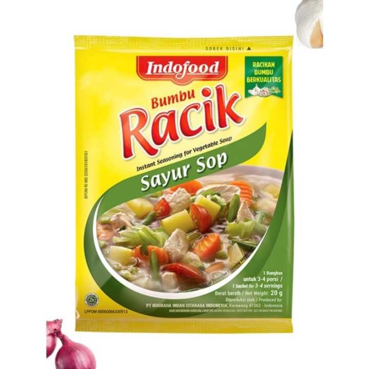 Bumbu Racik Sayur Sop | Bumbu Sayur Sop Instant | Bumbu Racik Indofood