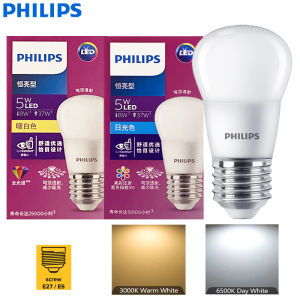 Philips | Philips LED P45 E27 5W (=37W) Bulb MyCare Premium Small Size 3000K 6500k Light 220V-240V EyeComfort Original LED Indoor Lamp 1x