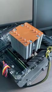 6 Heat Pipes CPU Air Cooler Lga2011 PC Tower Cooling Fan for Intel LGA 1700 1200 1150 1151 1155 X99 1366 AMD AM5 AM4 Ventilador