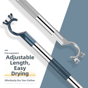 Extendable Telescopic Clothes Drying Fork