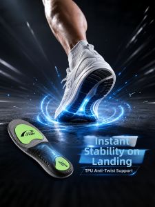 FASHEHAN | Teenagers Full-arch Support TPU Strengthening Sports Shoes for Badminton