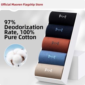 MiiOW | Antibacterial Odor-Preventing Men Cotton Summer Mid-Calf Socks