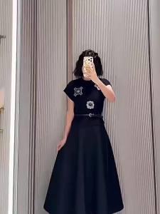 SHUQINGLAI | Elegant Summer Knitted T-Shirt Slim Fit