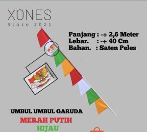 BENDERA UMBUL UMBUL WARN WARNI ISI 20pcs