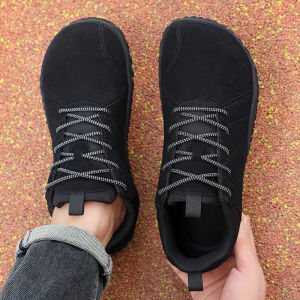 Mens Wide Toe Sport Casual Shoes Breathable Mountain Climbing Shoes Outdoor Hiking Shoes Comfortable Low Heel Rubber Sole