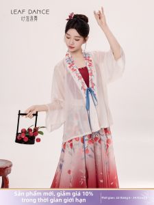 LEAF DANCE | Đầm Biểu Diễn Phong Cách Trung Quốc Mới Dịu Dàng