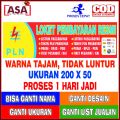 cetak spanduk PPOB/banner PPOB/bahan promosi PPOB/PPOB/payment point online bukopoin//loket pembayaran online. 