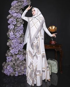 gamis syari set jilbab zayda series by ac