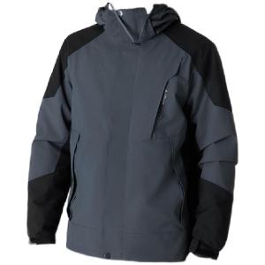 miiow | Mens Three-in-One Jacket Outerwear Single Layer Windproof Waterproof Warmth Outdoor Fleece Polyester Fiber Catman Spring Autumn New Style