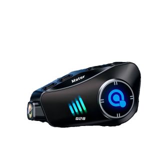 Waterproof Q28 Motorcycle Riding Helmet Bluetooth Earphone Intelligent High Definition Built-in Camera Ultra Riding Cycling Record