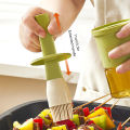 2 In 1 Oil Dispenser Bottle With Brush Heat Resistant Olive Oil Bottle Sauce Vinegar Seasoning Bottle For BBQ Baking Tool. 