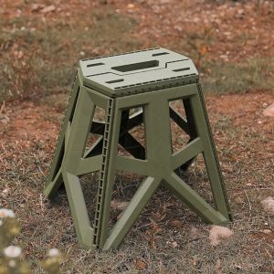 Portable High Leg Square Stool