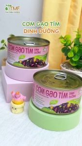Cơm Gạo Tím 160g – Mix Hạt Dinh Dưỡng Ăn Liền Tiện Lợi Bổ Sung Chất Đạm | Tâm Minh Foods