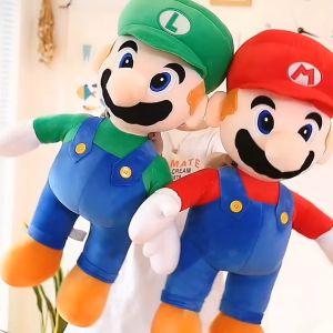 Super Mario Plush Toys Set for Kids - New Large Soft Plush Dolls for Boys 5+ Years - Mario & Luigi Themed Birthday Gift