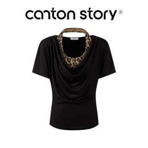 Cantonstory | Off-Shoulder Halter Tuxedo and Tank Top Set