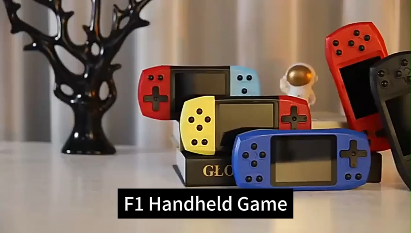 F1 Mario Handheld Game Console 620 Nostalgic Childhood 3-Inch Large Screen Two Player Bat