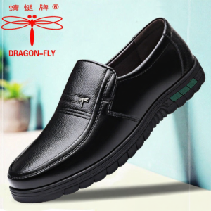 DRAGON-FLY | Giày Da Đế Mềm Chống Trơn Trượt và Bền cho Nam