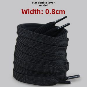 Black Flat Laces for Men And Women Sports Shoes Canvas Shoes Basketball Shoes Casual Shoes Extended Length Shoe Laces