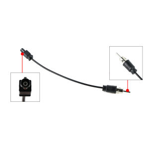 FM Radio Antenna for Volkswagen VW Skoda Octavia Golf 5 6 Touran Passat B6 Polo Jetta Audio Cable Adaptor Male Fakra Connector