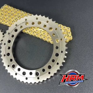 GEAR SET GIR SET RACING WR155 WR 155 51T SILVER GOLD