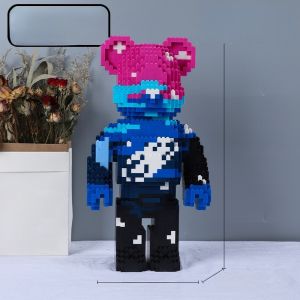 Challenging Large Size 3D Puzzle Blocks Mini Particle Assembly Living Room Decorations 1 Meter Super Large Violent Bear