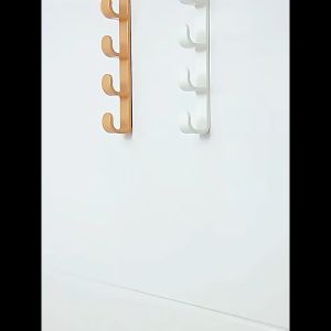 SK-C959 Gantungan Pintu Lemari Baju Topi Tas 5 Hook Tanpa Paku / Hanger Gantungan Baju Hanger