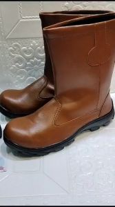 SEPATU SAFETY BOOTS MIG KERJA LAPANGANPABRIKPROYEKKONTRAKTOR.PRIA