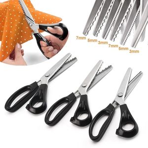 Photo Lace Cutter Scissors Children And Adults Lace Tailor Big Wavy Dog Tooth Fabric Sawtooth
